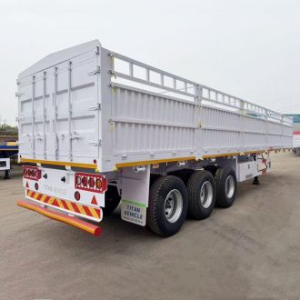 3 Axle Livestock Fence Semi Trailer